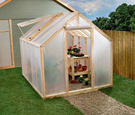 12 Wood Greenhouse Plans You Can Build Easily – The Self-Sufficient Living