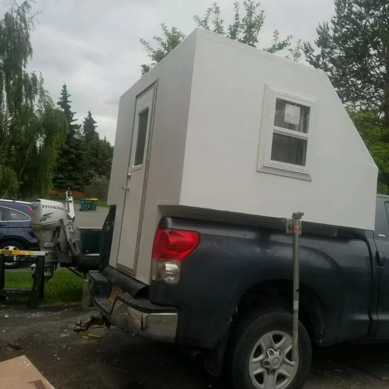 Angular Truck Camper