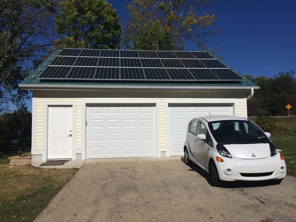 DIY Solar Garage Heater