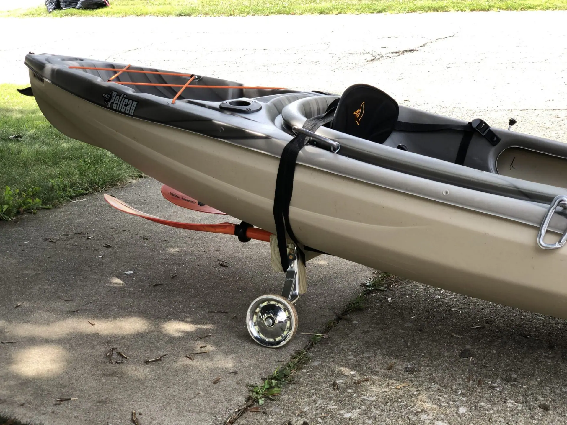 DIY kayak cart - Inexpensive way to build one yourself - That